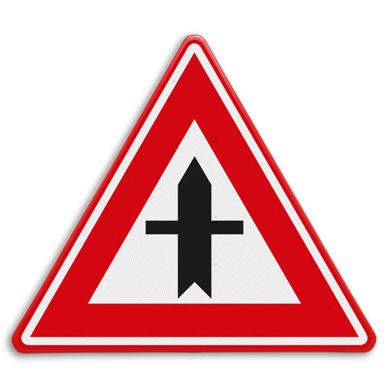 verkeersbord rvv b03 voorrangskruispunt je hebt voorrang