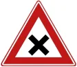 Dangerous intersection.