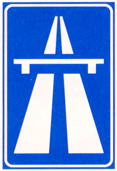 Snelweg (begin).