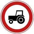 Closed for agricultural and forestry tractors, low-speed motor vehicles, and mobile machines.