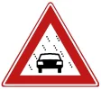 Poor visibility due to snow, rain, or fog.
