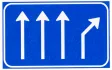 Split of the highway.