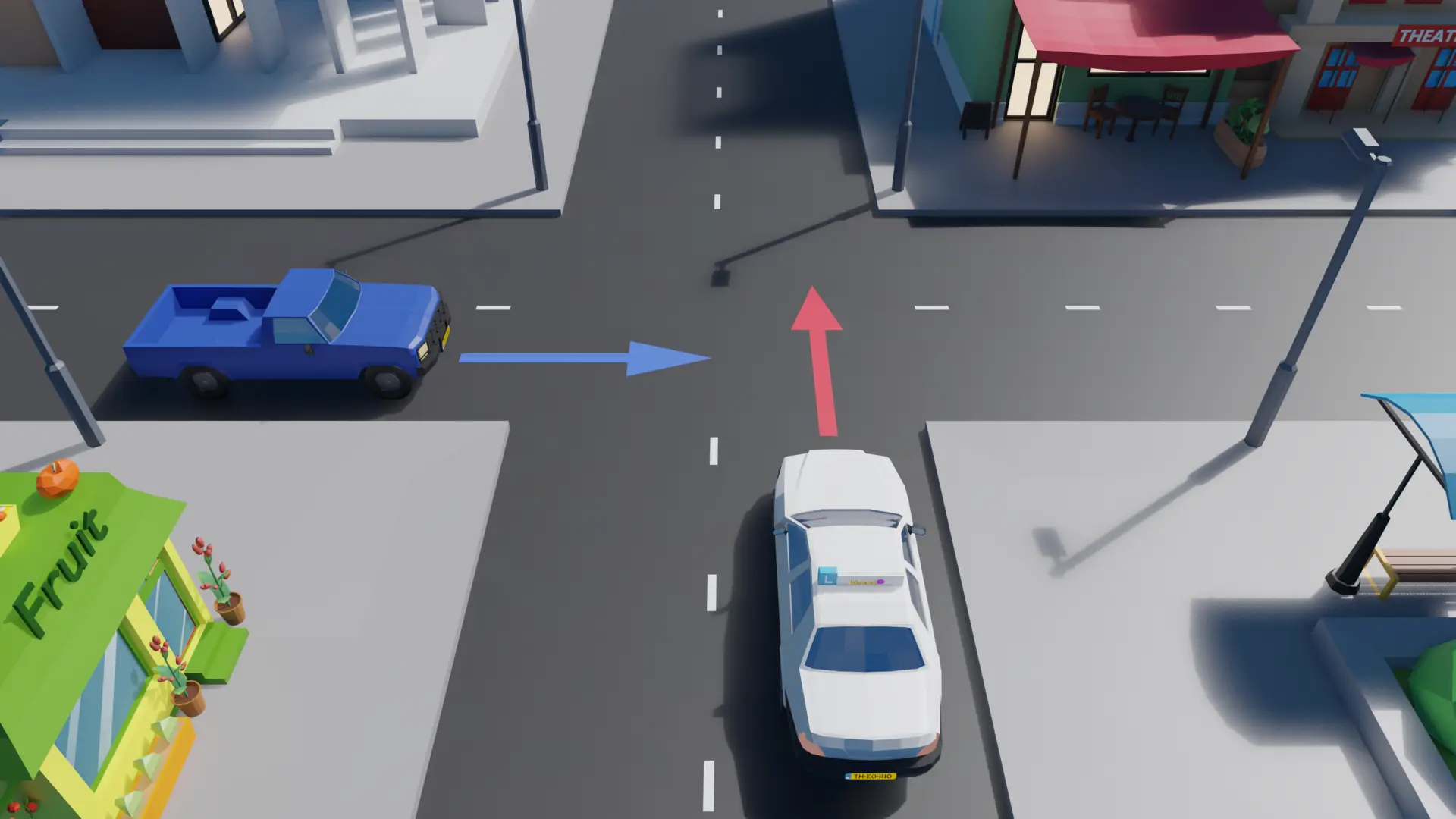 Gelijkwaardig kruispunt voorrang rechts