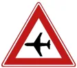 Low-flying aircraft.