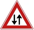 Oncoming traffic.