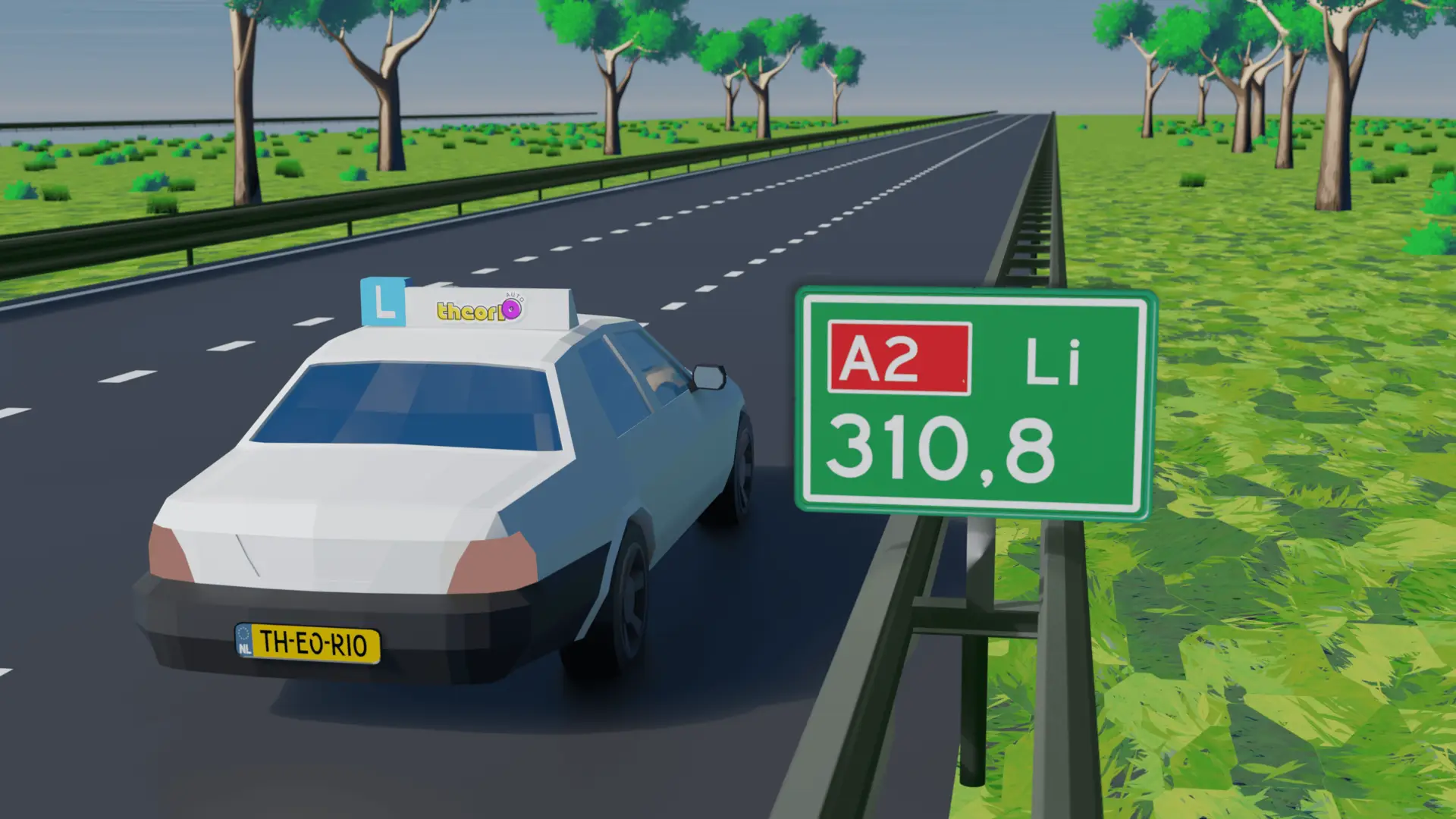 What type of road are you driving on now?